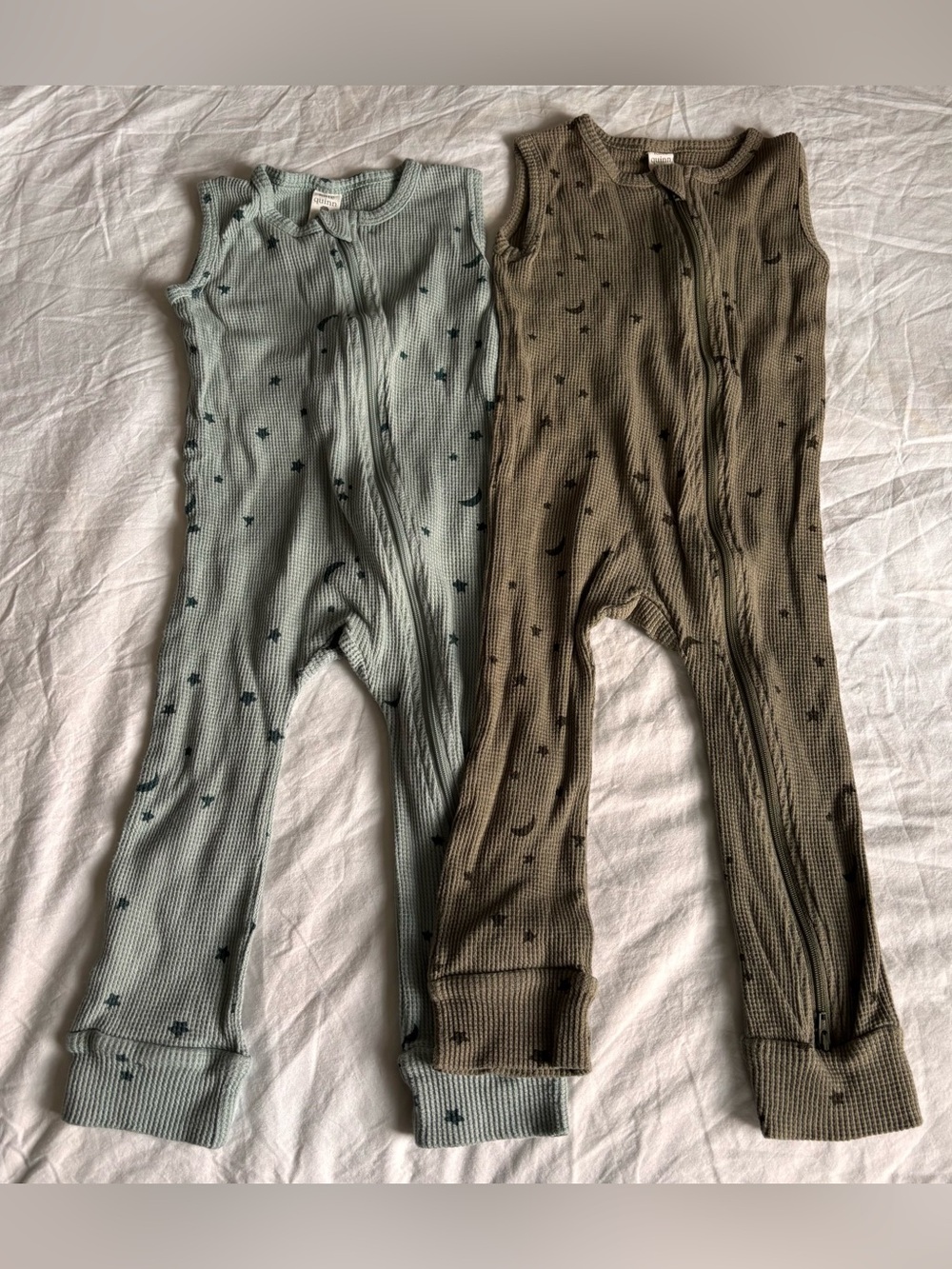 Kate Quinn Sleeveless Thermal Zipper Jumpsuit Bundle • Size 2T